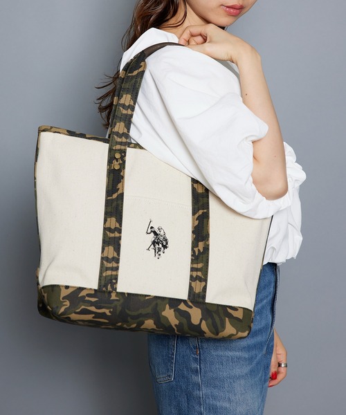 U.S. POLO ASSN.（ユーエスポロアッスン） トートバッグ 「U.S. POLO