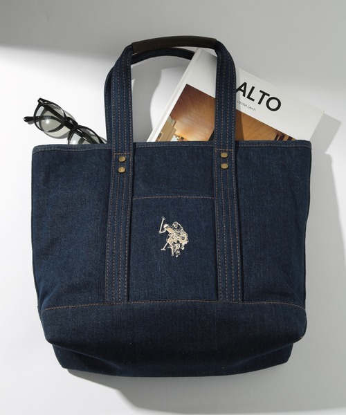 トートバッグ 「U.S. POLO ASSN.」キャンバストートM トートバッグ USPA2651 レディース メンズ | U.S. POLO ASSN. | 12