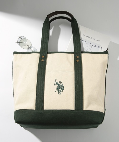 U.S. POLO ASSN.（ユーエスポロアッスン） トートバッグ 「U.S. POLO