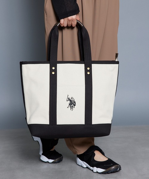 U.S. POLO ASSN.（ユーエスポロアッスン） トートバッグ 「U.S. POLO