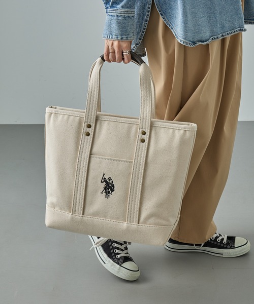 U.S. POLO ASSN.（ユーエスポロアッスン） トートバッグ 「U.S. POLO