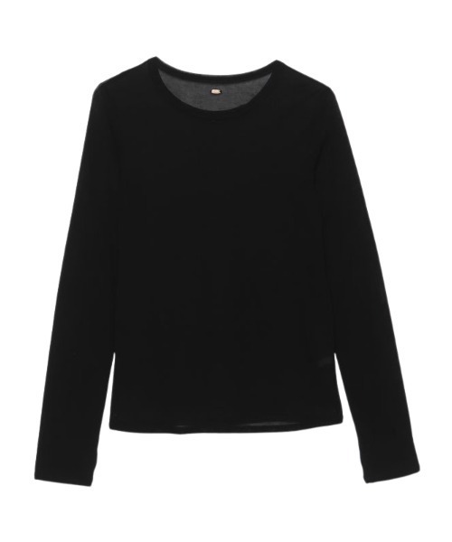 anuans（アニュアンス） tシャツ コットンシアーカットトップス