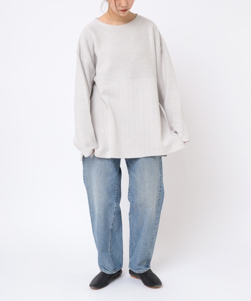 tシャツ M2138 ヘリンボーン裏毛プルオーバー レディース RNA-N tシャツ M2138 ヘリンボーン裏毛プルオーバー レディース