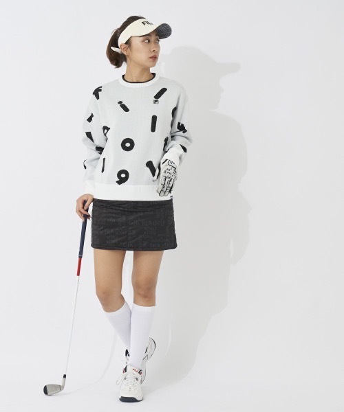 FILA GOLF ニット セーター 「FILA GOLF:フィラゴルフ」レディース FILA GOLF ニット セーター 「FILA GOLF:フィラゴルフ」レディース