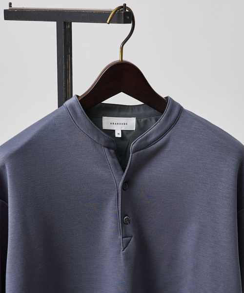 Vネック スキッパー 長袖Tシャツ ABAHOUSE tシャツ Vネック スキッパー 長袖Tシャツ メンズ