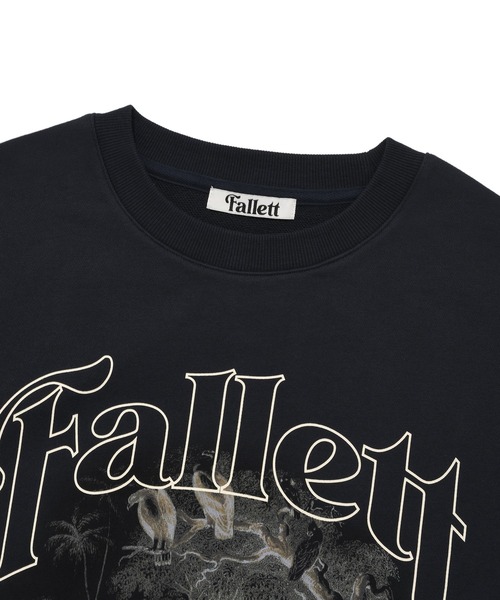 トレーナー スウェット A'GEM/9 × .kom「FALLETT/ファレット」SERENGETI SWEATSHIRT/セレンゲティ スウェットシ A'gem 9 トレーナー スウェット A'GEM/9 × .kom「FALLETT