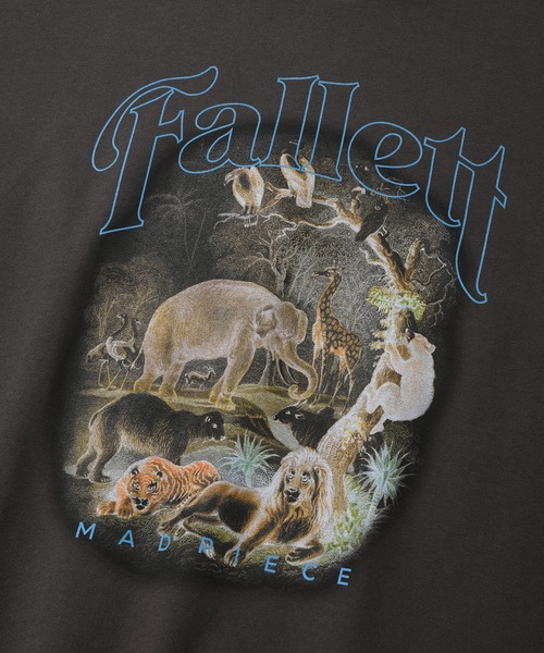 トレーナー スウェット A'GEM/9 × .kom「FALLETT/ファレット」SERENGETI SWEATSHIRT/セレンゲティ スウェットシ A'gem 9 トレーナー スウェット A'GEM/9 × .kom「FALLETT