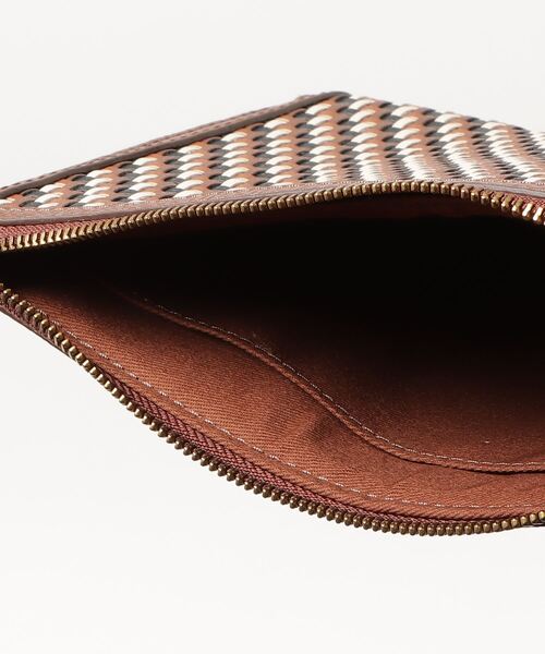 FOSSIL ポーチ フォッシル リストレット レディース PU ブラウン