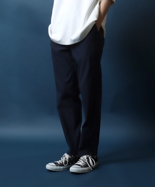 ANPAS スラックス Cool Touch Strong Stretch Ankle Length Easy