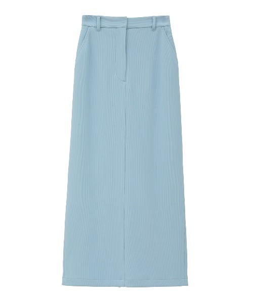 CLANE（クラネ） ロング スカート RIB STRIPE STRAIGHT SKIRT