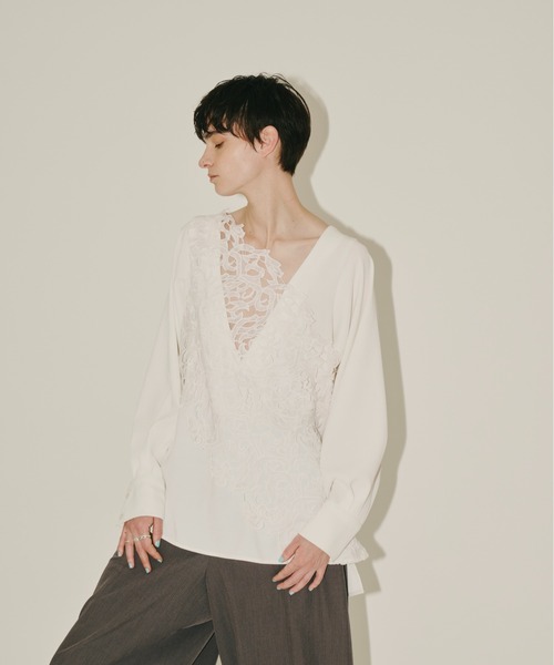 ヴィラ Vila 【 Ellette V Neck Women 】 ファッション レディースファッション トップス シャツ ブラウス レディース 楽天市場】シャツ ブラウス レディース スーツ トップス 長袖 V