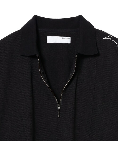Diaspora skateboards トレーナー スウェット / Waffle Panelled Zip 