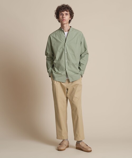 UNITED ARROWS パンツ 「ZOZO限定」コットンライク バルーンテーパード 