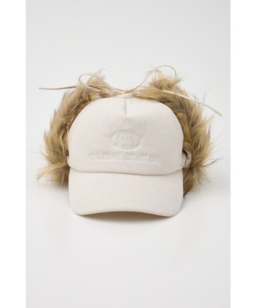 SLY キャップ 帽子 S LOGO EARMUFF CAP エス ロゴ イヤーマフ
