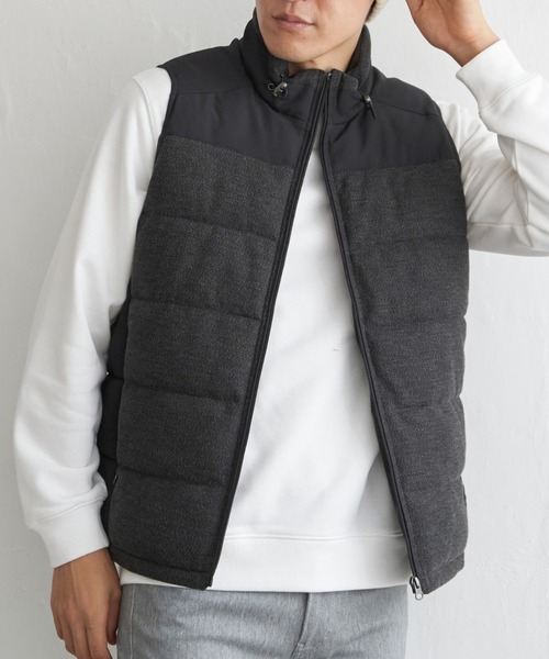 ikka（イッカ） ダウンベスト ベスト sorona(R)コンビ中綿ベスト