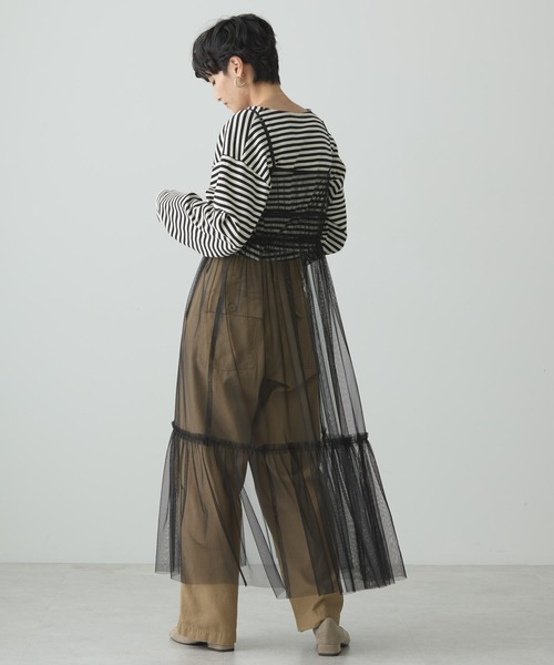 （完売品）HARE チュールティアードワンピース ハートチュールティアードワンピース | outlet | axes femme