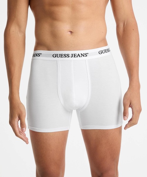 ボクサーパンツ GUESS JEANS Boxer Brief 下着 メンズ : ZOZOTOWN