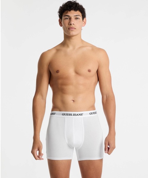 ボクサーパンツ GUESS JEANS Boxer Brief 下着 メンズ : ZOZOTOWN