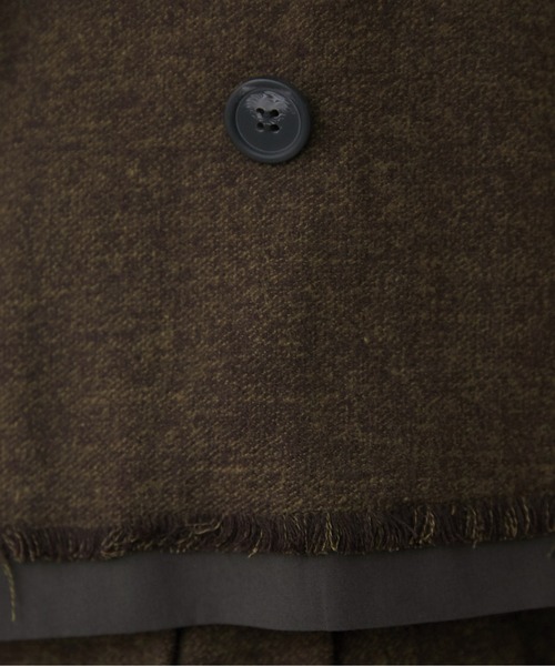 パイピングショートジャケット ANGIE ジャケット テーラードジャケット パイピング ショート