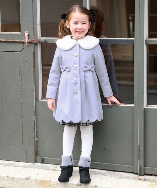 any FAM コート アウター ウールライクコート キッズ 子供服