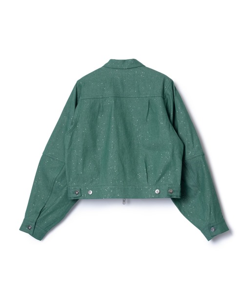 美品【non tokyo】デニムジャケット Gジャン NON TOKYO デニムジャケット gジャン TOKYO/ノントーキョー/ラメ