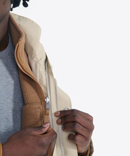 AIGLE（エーグル） ブルゾン アウター ジップアップ シェルパフリース