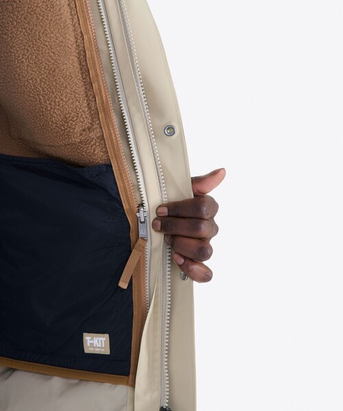 AIGLE（エーグル） ブルゾン アウター ジップアップ シェルパフリース