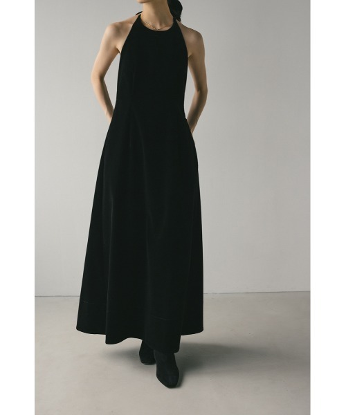 【STYLEMIXER】テーラーベルベットミニワンピース/BLK/M STYLEMIXER（スタイルミキサー）の「テーラーベルベットミニ