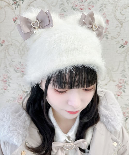 ROJITA ニット帽 ニットキャップ 「WEB限定カラー/マルチ
