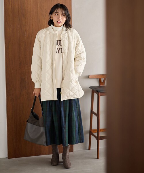 レディーブルゾン ANY（エニィ） ブルゾン アウター ダイヤキルトブルゾン レディース