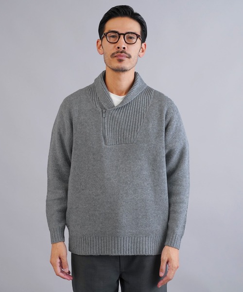 JIGGYS SHOP（ジギーズショップ） セーター ニット ショールカラー
