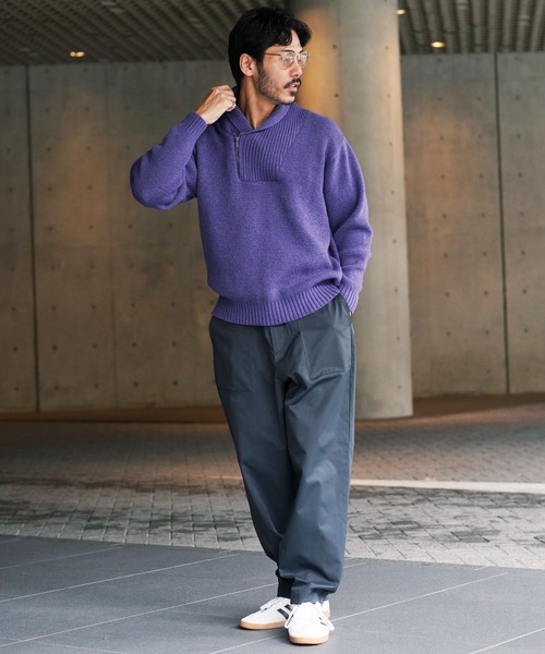 JIGGYS SHOP（ジギーズショップ） セーター ニット ショールカラー