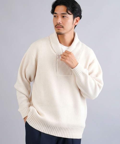 JIGGYS SHOP(ジギーズショップ) セーター ニット ショールカラー JIGGYS SHOP(ジギーズショップ) セーター ニット ショールカラー