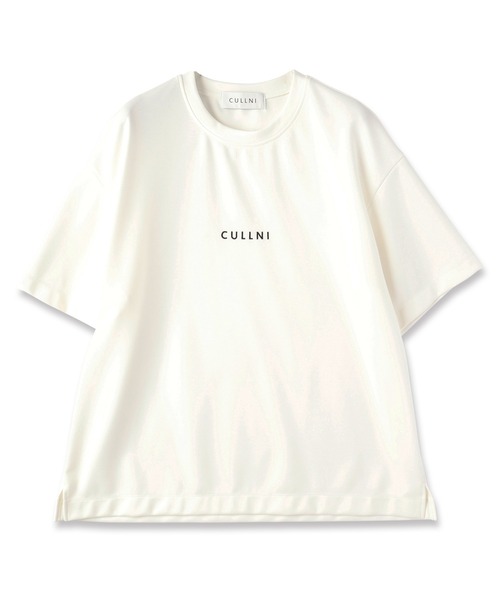 CULLNI tシャツ Logo Embroidery Ponte Rome Pullover メンズ