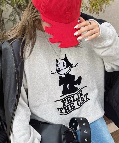 VENCE EXCHANGE トレーナー スウェット Felix the cat” フィリックス