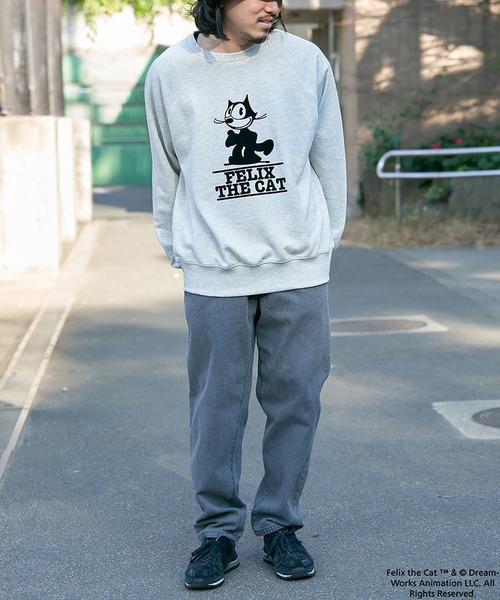 VENCE EXCHANGE トレーナー スウェット Felix the cat” フィリックス