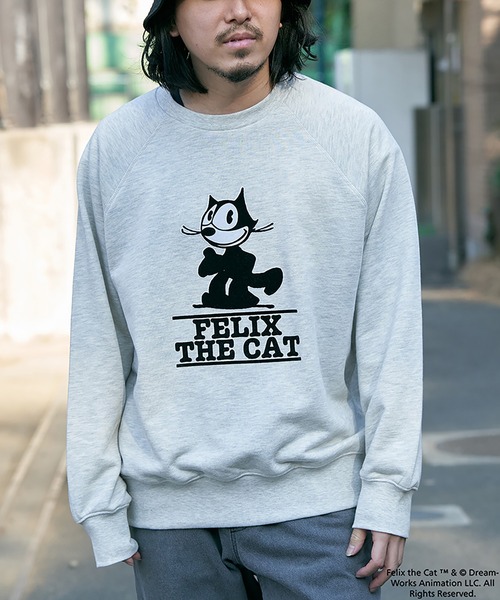 VENCE EXCHANGE トレーナー スウェット Felix the cat” フィリックス