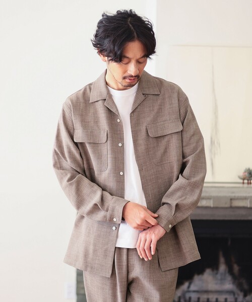 美品MOUN TEN. シャツ&スラックスセット　サイズ0 BEAMS 卒業式 大きいサイズと大きい服のメンズ通販【ビッグエムワン】【max8
