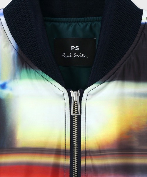 PS Paul Smith ブルゾン アウター Motion Blur” MA-1ブルゾン / 152113