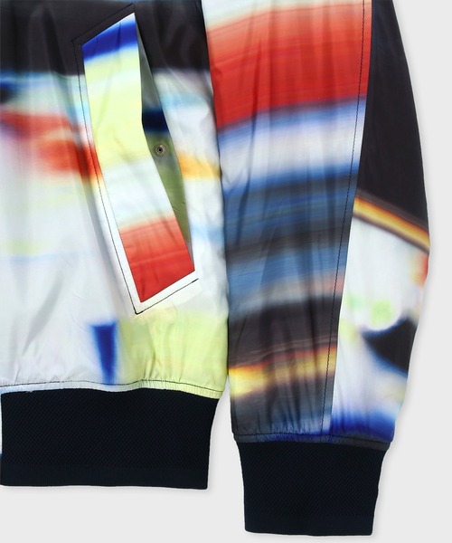 PS Paul Smith ブルゾン アウター Motion Blur” MA-1ブルゾン / 152113