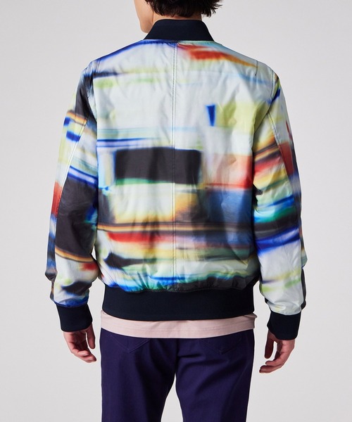 PS Paul Smith ブルゾン アウター Motion Blur” MA-1ブルゾン / 152113