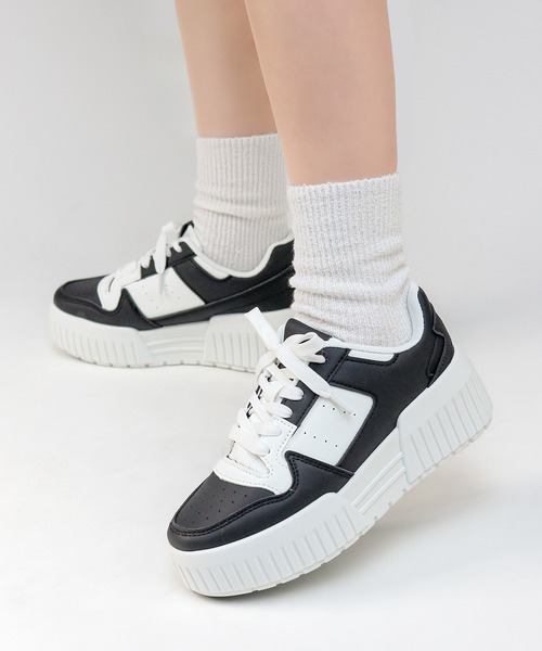 LOVEHUNTER（ラブハンター） スニーカー 厚底 ボリュームソールコート
