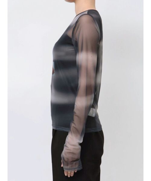 MURUA tシャツ 「WEB・一部店舗限定」フラワーチュールトップス