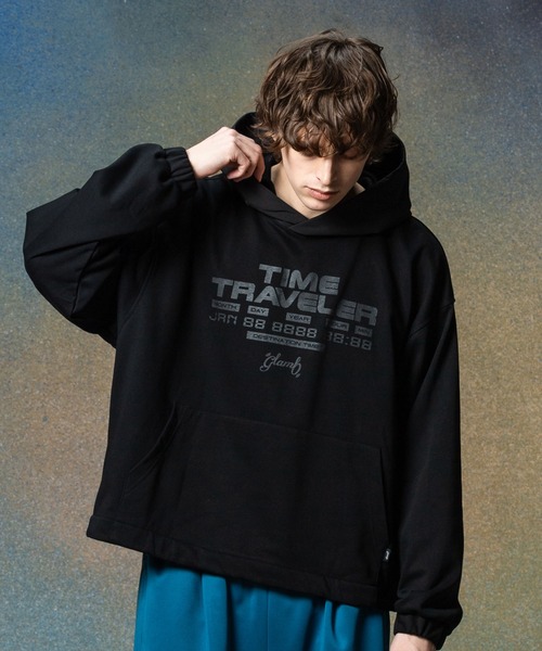 glamb グラム TIME TRAVELER Emergency Hoodie (GEAR 002) パーカー atftps glamb（グラム） パーカー TIME TRAVELER Emergency Hoodie (GEAR 002