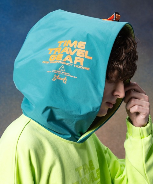 glamb グラム TIME TRAVELER Emergency Hoodie (GEAR 002) パーカー atftps glamb（グラム） パーカー TIME TRAVELER Emergency Hoodie (GEAR 002
