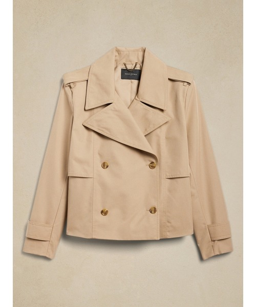 BANANA REPUBLIC オーバーサイズショートトレンチコート BANANA REPUBLIC オーバーサイズショートトレンチコート