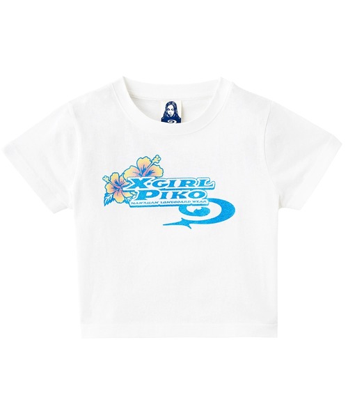 tシャツ X-girl x PIKO S/S BABY TEE レディース