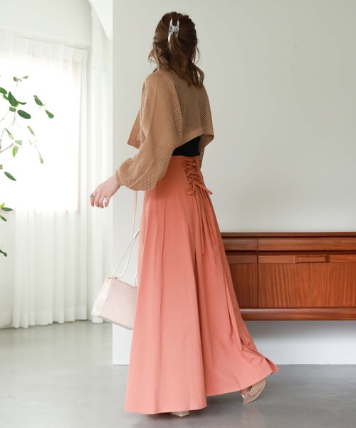 「archives」 ニットボレロ MEDIUM オフホワイト レディース_画像9