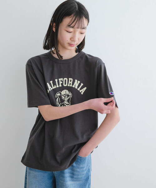 tシャツ 「WEB/一部店舗限定」「別注」Champion×DOORS　BULLDOG Tシャツ(KIDS) キッズ 子供服 男の子 女の子 | Champion | 03
