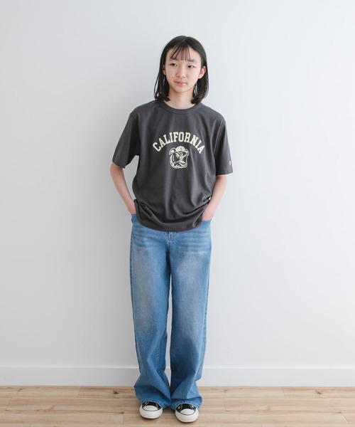 tシャツ 「WEB/一部店舗限定」「別注」Champion×DOORS　BULLDOG Tシャツ(KIDS) キッズ 子供服 男の子 女の子 | Champion | 05